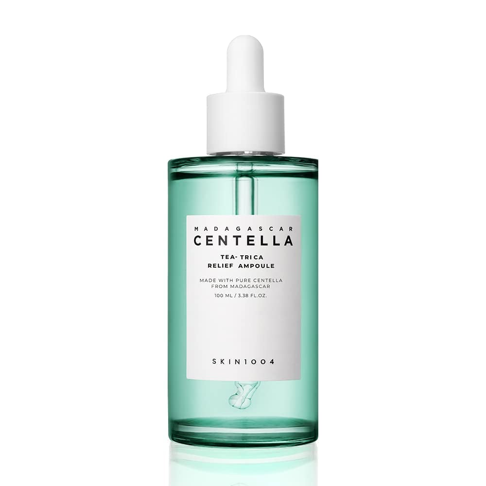 Tea-Trica Relief Ampoule 3.38 Fl. Oz, 100Ml, Soothing Hydration for Sensitive Skin