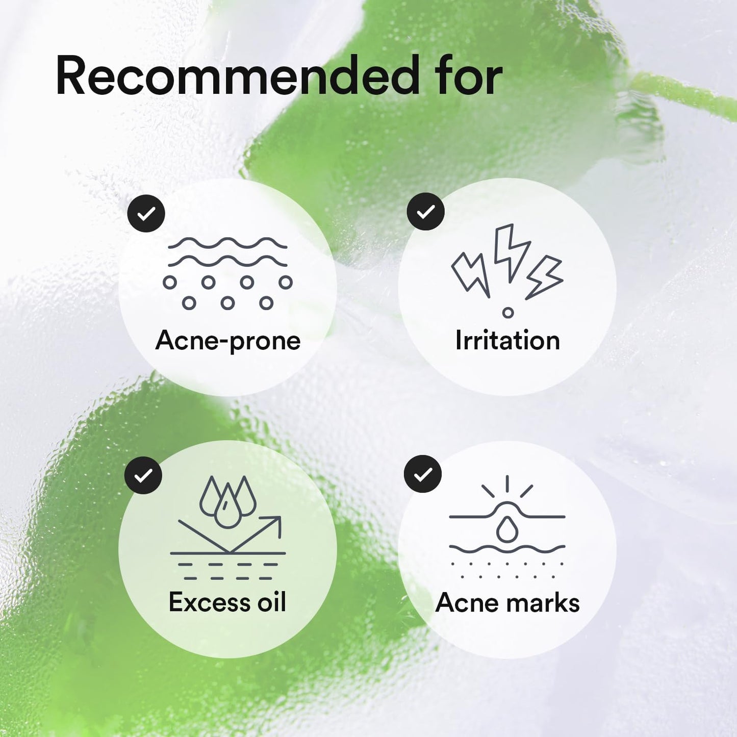 Heartleaf Teca Capsule Serum Calming Drop 1.69 Fl Oz, Centella Asiatica & Niacinamide Serum for Soothing, Acne Treatment for Face, Korean Skin Care for Oily Skin