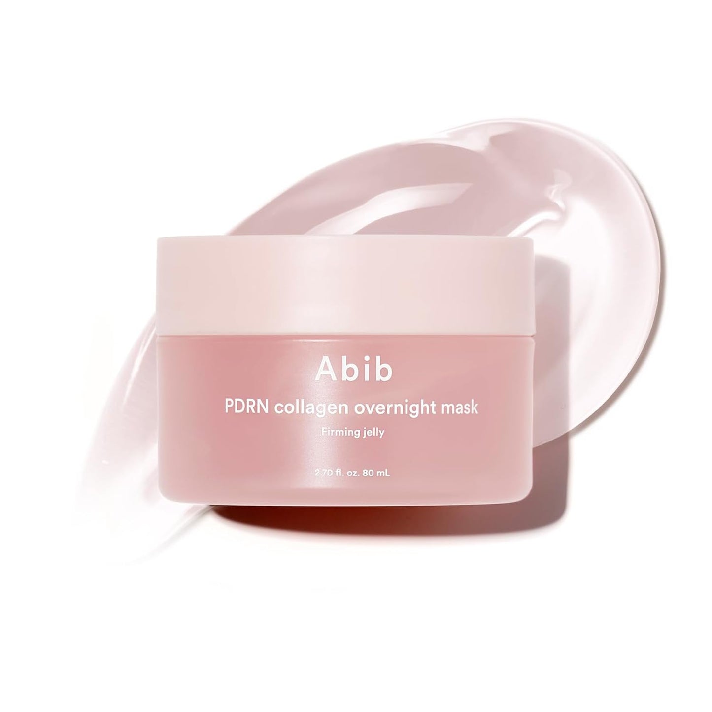 PDRN Collagen Overnight Mask Firming Jelly 2.7 Fl Oz | Korean Overnight Sleeping Cream Mask Moisturizer for Glass Skin Slugging Niacinamide Centella Peptides (Vegan Pdrn/Firming Jelly)