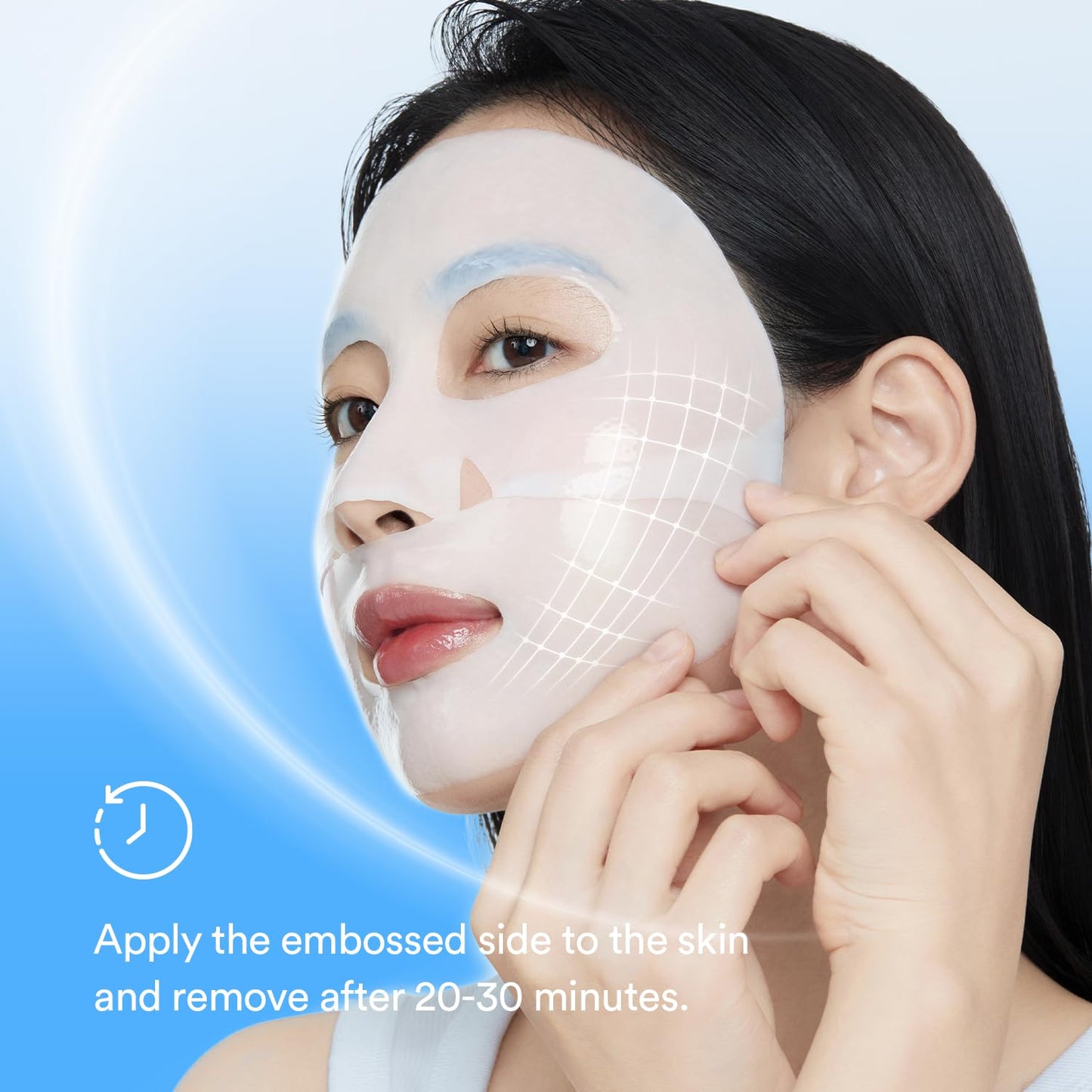 Collagen Gel Mask Sedum Jelly 10 Sheets (Hydrating) I Korean Vegan Collagen, Cooling Hydrating Hyaluronic Acid Hydrogel Face Mask Skin Care