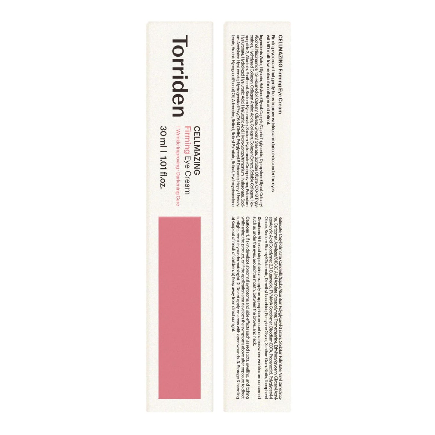 CELLMAZING Collagen Firming Eye Cream 30Ml (1.01 Fl.Oz) | Wrinkle Improvement and Dark Circles Care | 5D Collagen Complex, 4R Pure Retinol