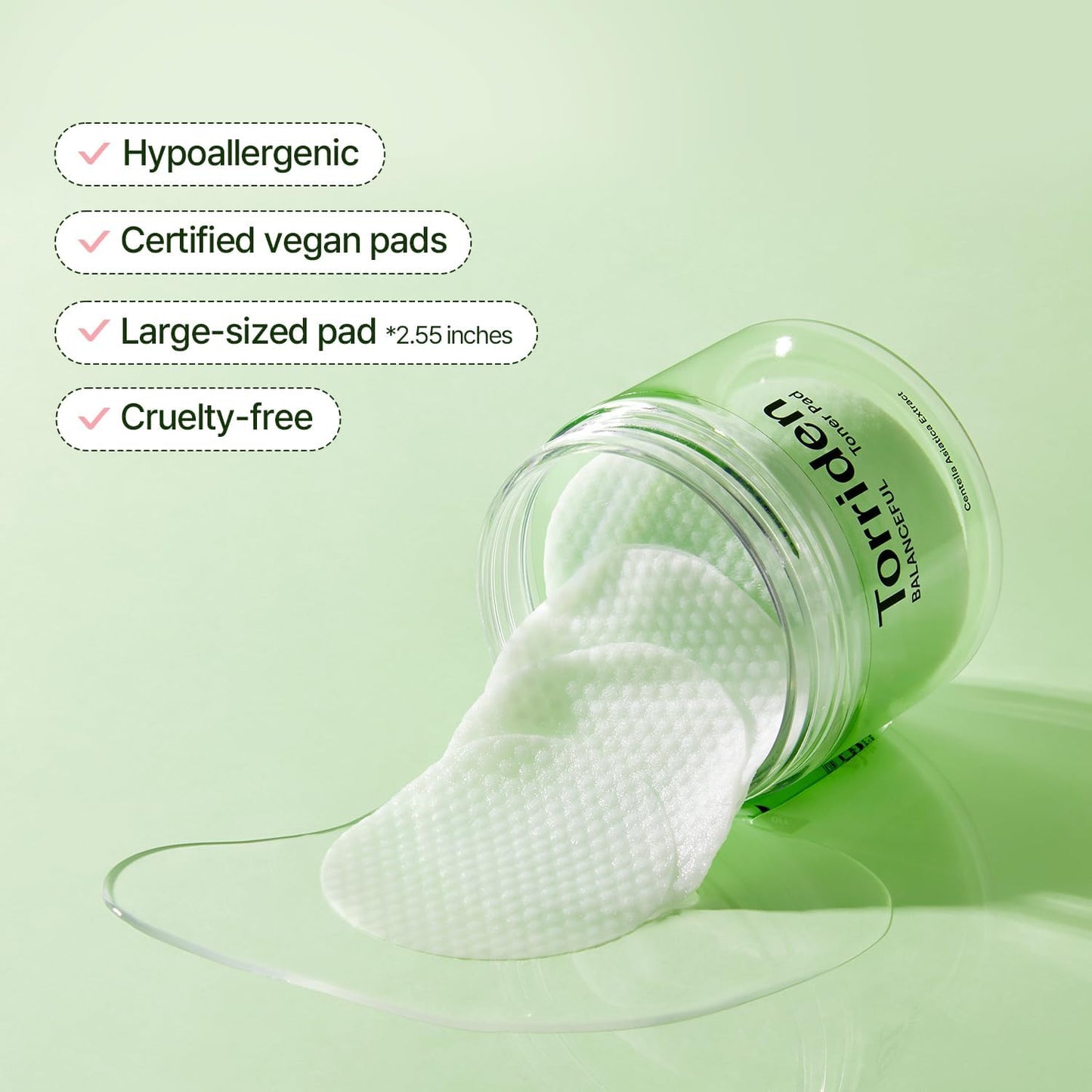 BALANCEFUL Toner Pad (60 Pads) | Daily Exfoliating Pads with PHA & LHA for Oily, Combo, and Sensitive Skin | 5D CICA, Panthenol