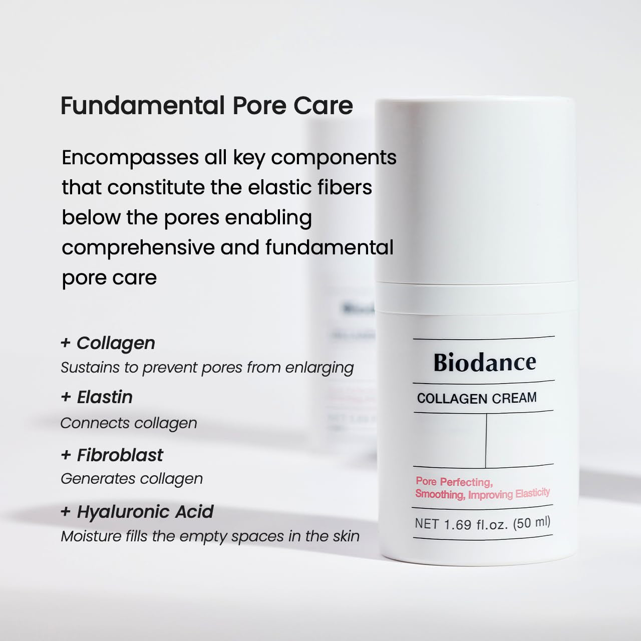 Collagen Cream | Firming Facial Moisturizer with Collagen, Mineral Water, Hyaluronic Acid for Face | 1.69 Fl.Oz, 50Ml