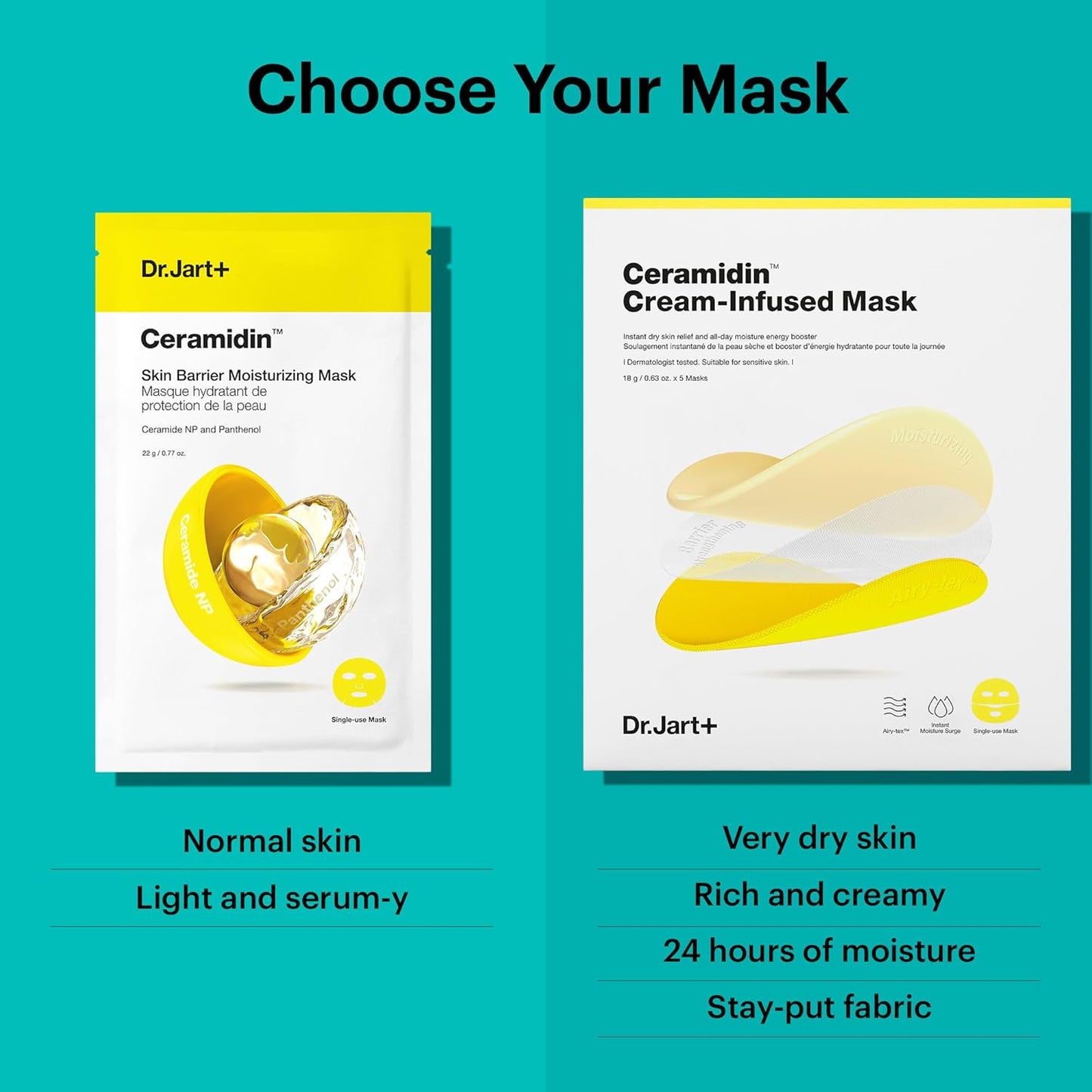 Ceramidin Skin Barrier Moisturizing Face Mask | Sheet Mask | Korean Skin Care