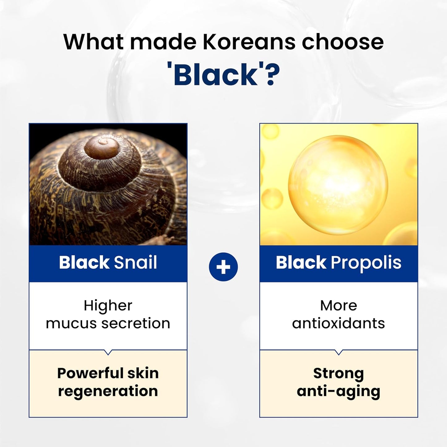 Black Snail Cream, 50Ml - Snail Mucin Moisturizer, Snail Mucin Serum, Face Moisturizer, Facial Moisturizer Face Cream, Crema Hidratante Para La Cara, Korean Skin Care Coreano, K Beauty, Kbeauty