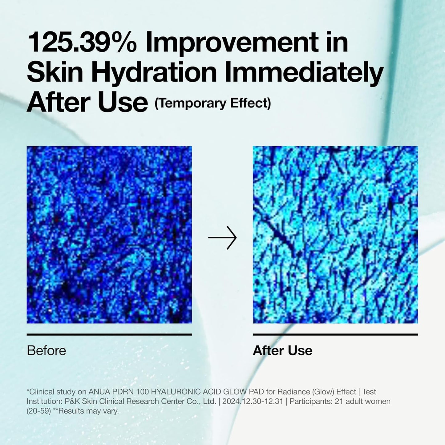 PDRN 100 Hyaluronic Acid Pad, Glow-Plumping Korean Face Pad for Daily Skincare & Makeup Prep, Dual-Sided Toner for Radiant Skin & Deep Hydration, Korean Skin Care (180Ml, 60 Pads)