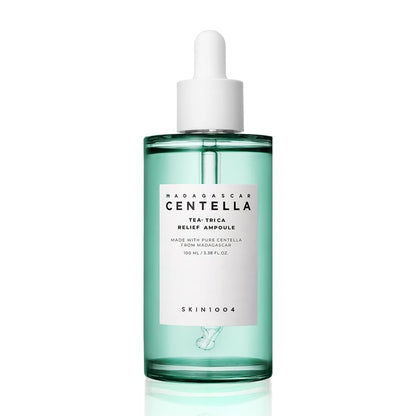 Tea-Trica Relief Ampoule 3.38 Fl. Oz, 100Ml, Soothing Hydration for Sensitive Skin