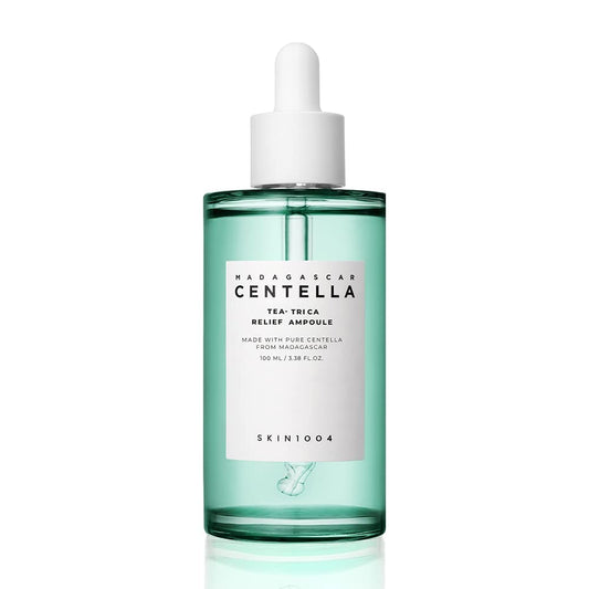 Tea-Trica Relief Ampoule 3.38 Fl. Oz, 100Ml, Soothing Hydration for Sensitive Skin