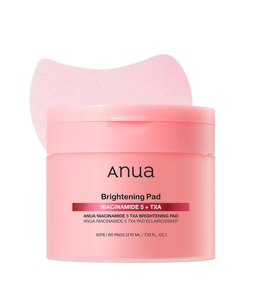 Niacinamide 5 TXA Toner Pads – Hydrating Facial Pad for Even-Looking Skin Tone & Daily Radiance Care, Glow up Under-Eye with Tranexamic Acid, Korean Skin Care (210Ml, 60 Pads)