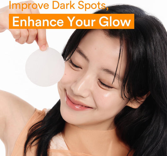 Glutathiosome Dark Spot Pad Vita Touch 60Pads 4.90 Fl.Oz. | Korean Brightening Toner Pads for Face with Niacinamide, Glutathione, Exosome, LHA, Cleansing, Disposable, Exfoliant, Skin Care