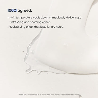 Hydro Cera-Nol Real Deep Mask, Overnight Hydrogel Mask, Hydrating Facial Mask for Sensitive Skin, Redness Reducing & Quick Soothing Effect, 1.19Oz(34G) X 4Ea
