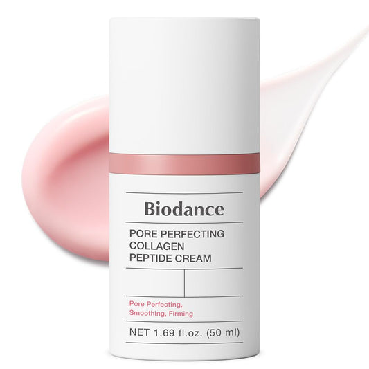 BIODANCE Pore Perfecting Collagen Peptide Cream, Hydrating, Plumping, Pore Care, Firming Facial Moisturizer, Korean Skincare | 1.69 fl.oz, 50ml