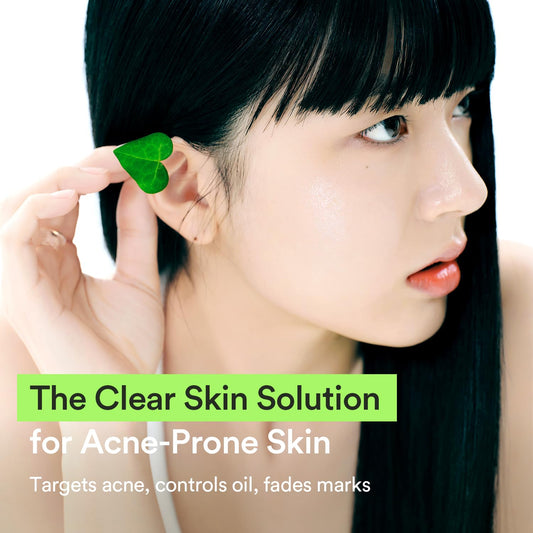 Heartleaf Teca Capsule Serum Calming Drop 1.69 Fl Oz, Centella Asiatica & Niacinamide Serum for Soothing, Acne Treatment for Face, Korean Skin Care for Oily Skin