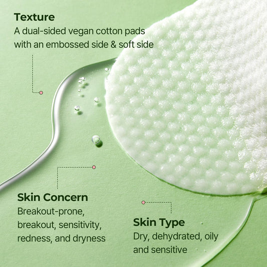 BALANCEFUL Toner Pad (60 Pads) | Daily Exfoliating Pads with PHA & LHA for Oily, Combo, and Sensitive Skin | 5D CICA, Panthenol