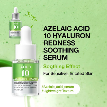 Serum Discovery Trio, Mini Face Serum Travel Size Kit with Hyaluronic Acid, Niacinamide & Azelaic Acid, Hydrating Soothing Gift Set for Women, Korean Skincare Set -10Ml/0.33Fl.Oz × 3EA