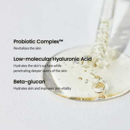 Biodance Skin Glow Vital Ampoule, Total Care Serum, Brightening, Anti-Aging, Probiotic Complex Ampoule | 1.69 fl. oz x 1 ea