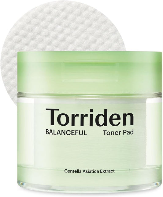 BALANCEFUL Toner Pad (60 Pads) | Daily Exfoliating Pads with PHA & LHA for Oily, Combo, and Sensitive Skin | 5D CICA, Panthenol