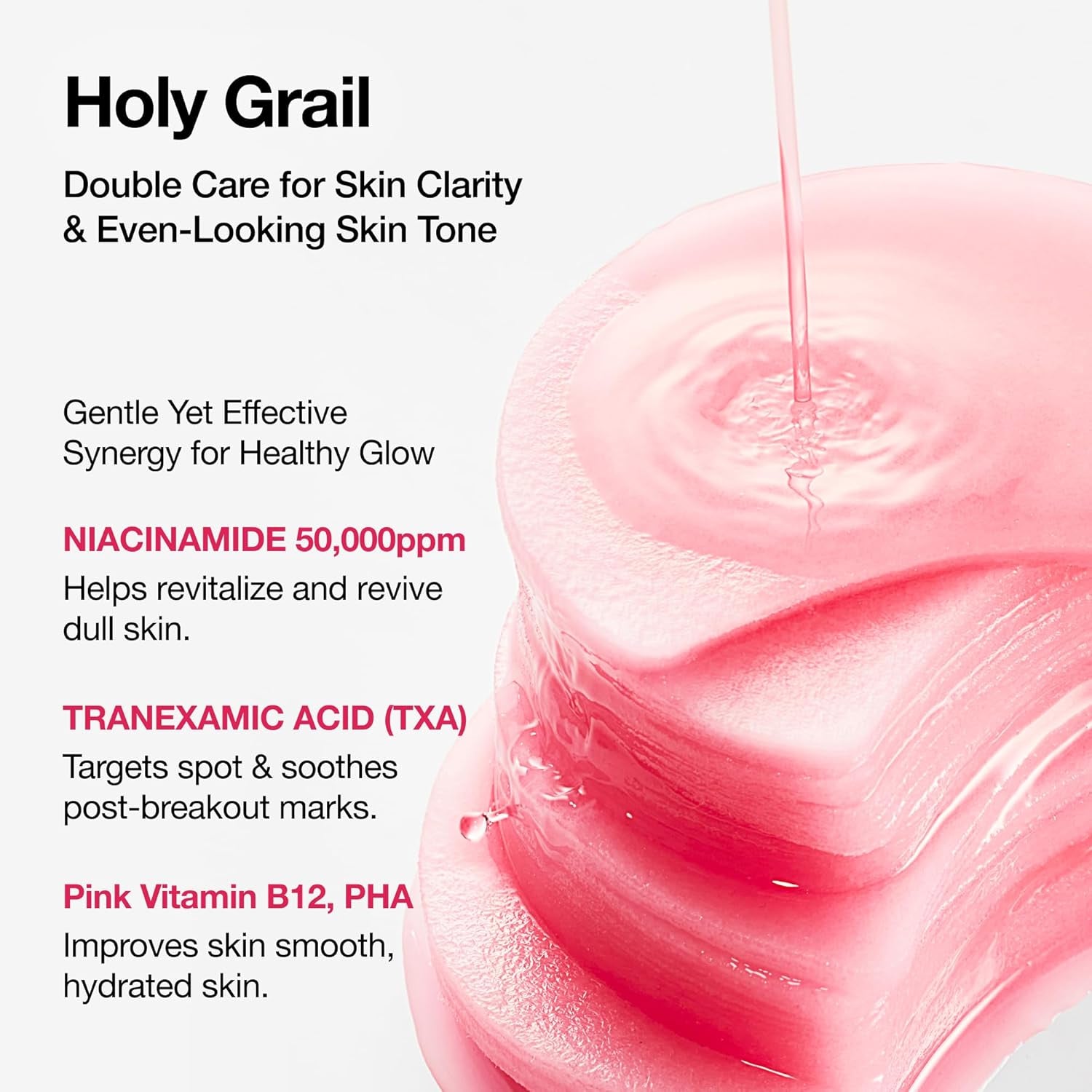 Niacinamide 5 TXA Toner Pads – Hydrating Facial Pad for Even-Looking Skin Tone & Daily Radiance Care, Glow up Under-Eye with Tranexamic Acid, Korean Skin Care (210Ml, 60 Pads)
