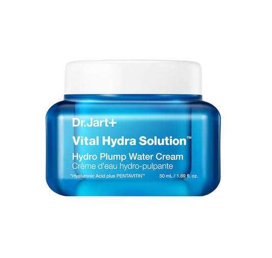 Dr.Jart+ Vital Hydra Solution Water Cream Glow Hydrating Korean Face Moisturizer with Hyaluronic Acid for Glass Skin| Korean Skin Care, 1.69 Fl Oz