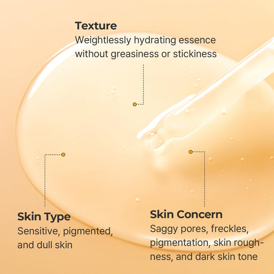 CELLMAZING Vita C Ampoule 30Ml (1.01 Fl.Oz.) | Refining Sagging Pores and Skin Texture | 5D Vitamin C, Seaweed Complex, Panthenol | Korean Facial Serum