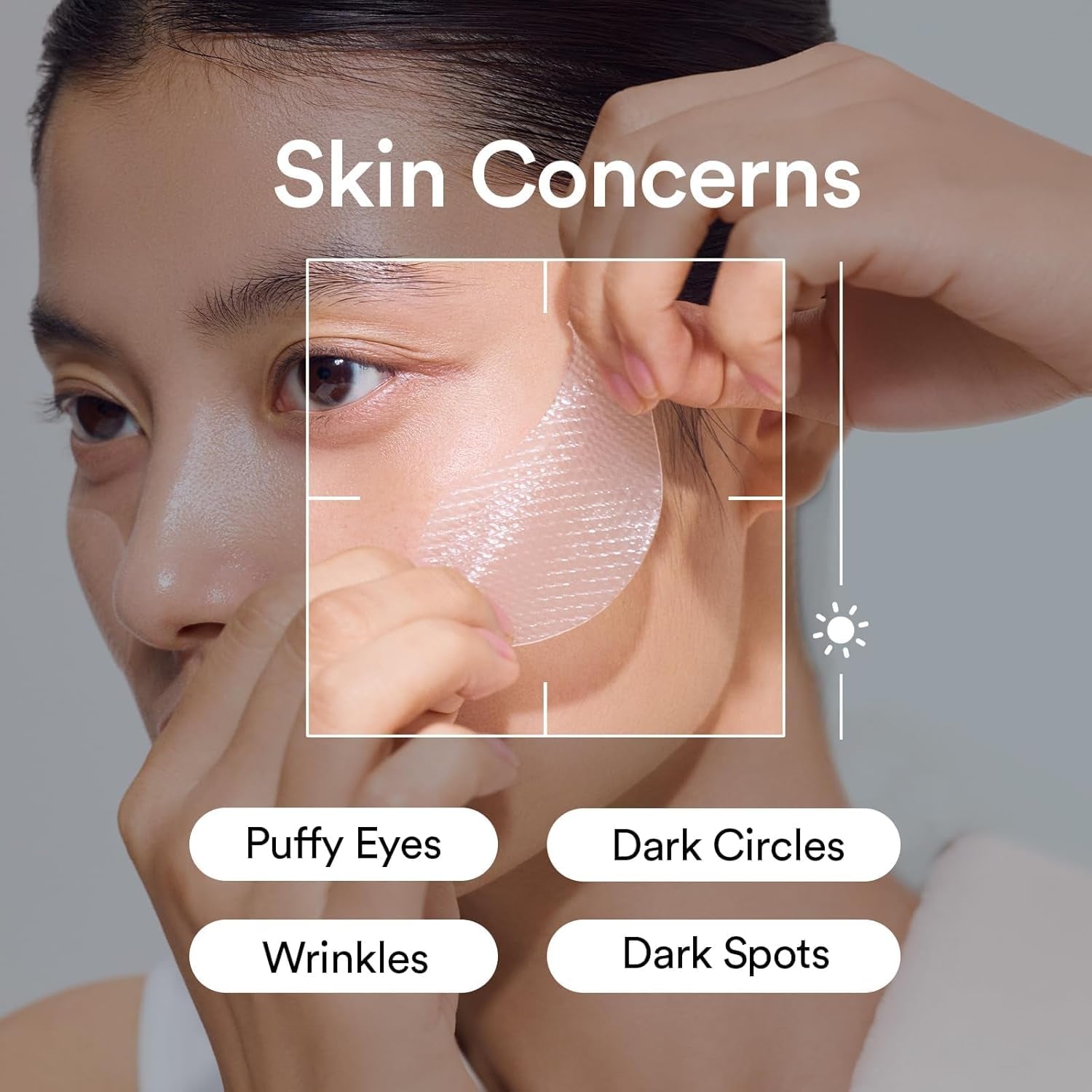 Collagen Eye Patch Jericho Rose Jelly 60 Patches, Korean under Eye Patches for Puffy Eyes and Dark Circles, Anti-Wrinkle, Collagen, Caffeine, Niacinamide, Ceramide, Antioxidant, Skin Care