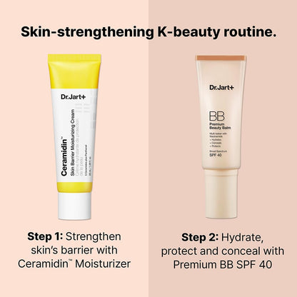 Premium BB Tinted Moisturizer with SPF 40 and Niacinamide | Bb Cream | Korean Skin Care