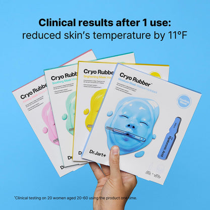 Cryo Rubber Face Mask with Moisturizing Hyaluronic Acid | Korean Skin Care