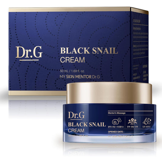 Black Snail Cream, 50Ml - Snail Mucin Moisturizer, Snail Mucin Serum, Face Moisturizer, Facial Moisturizer Face Cream, Crema Hidratante Para La Cara, Korean Skin Care Coreano, K Beauty, Kbeauty