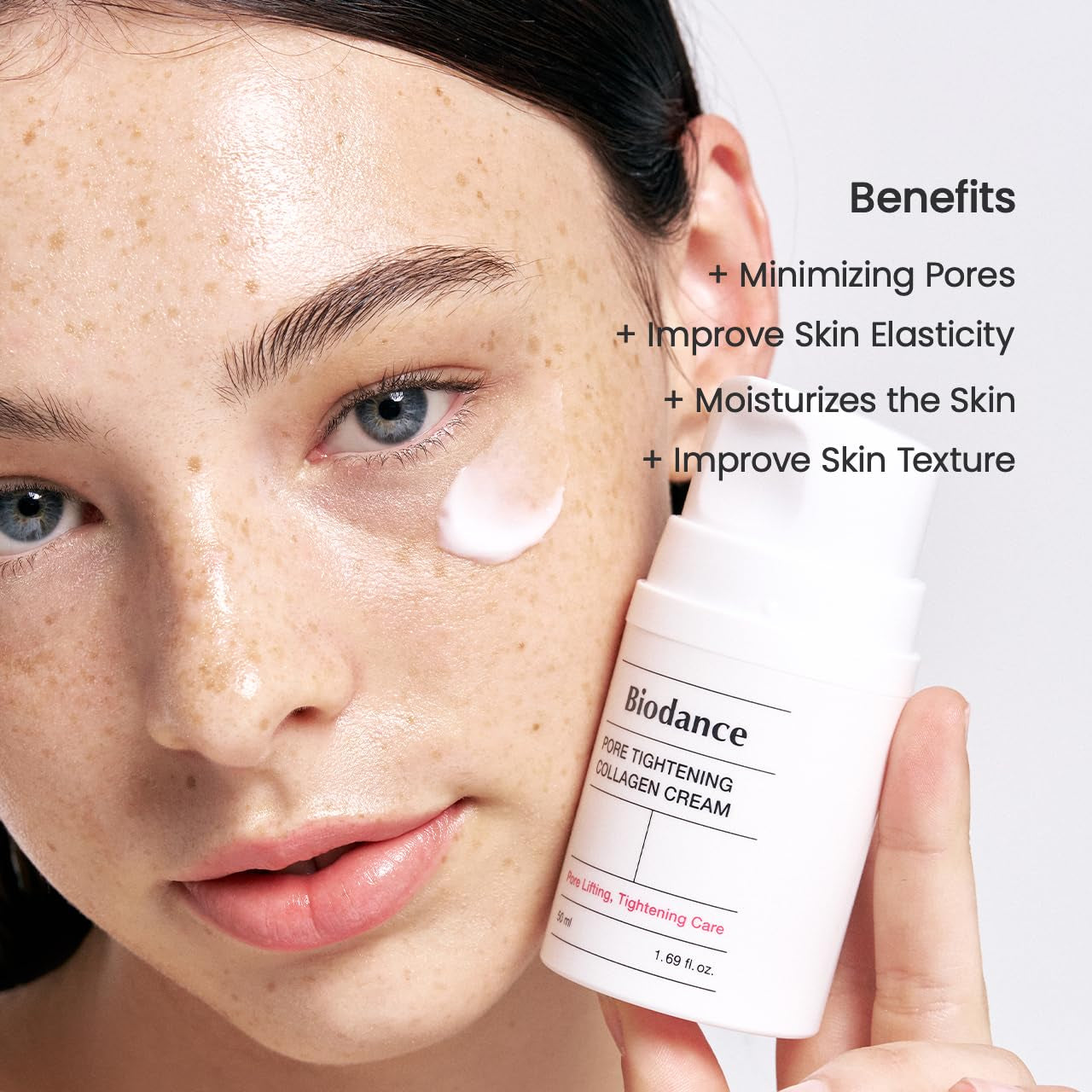 Collagen Cream | Firming Facial Moisturizer with Collagen, Mineral Water, Hyaluronic Acid for Face | 1.69 Fl.Oz, 50Ml