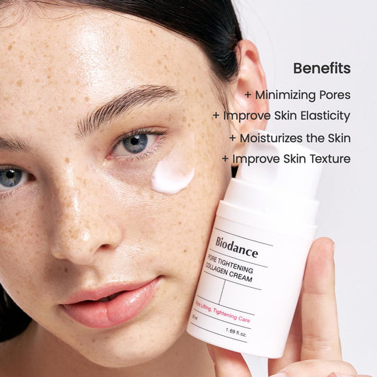 Collagen Cream | Firming Facial Moisturizer with Collagen, Mineral Water, Hyaluronic Acid for Face | 1.69 Fl.Oz, 50Ml