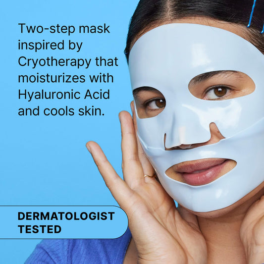 Cryo Rubber Face Mask with Moisturizing Hyaluronic Acid | Korean Skin Care