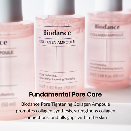 Collagen Ampoule | Korean Collagen Serum for Face, Pore Minimizing & anti Aging Face Serum for Women | 1.69 Fl. Oz X 1 Ea